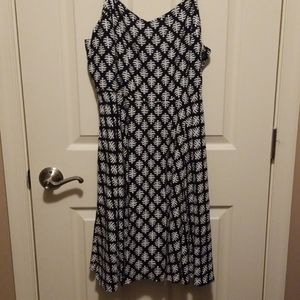 Black and white sundress